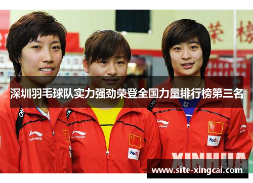 深圳羽毛球队实力强劲荣登全国力量排行榜第三名